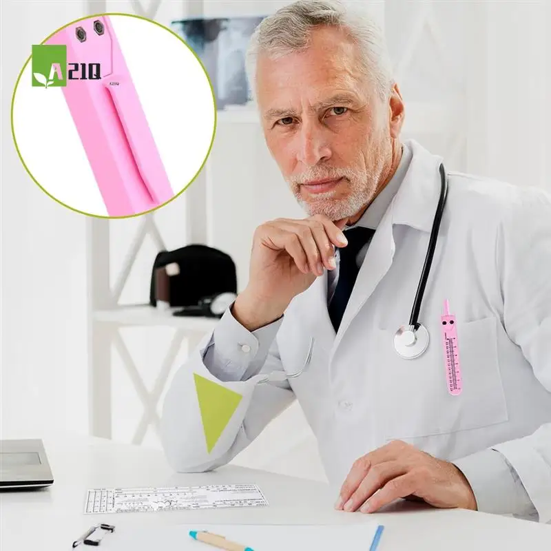 

A21Q -EKG Calipers ECG Calipers Measuring Tool With Ruler EKG Caliper Divider For Measuring Electrocardiographs EKG Calipers