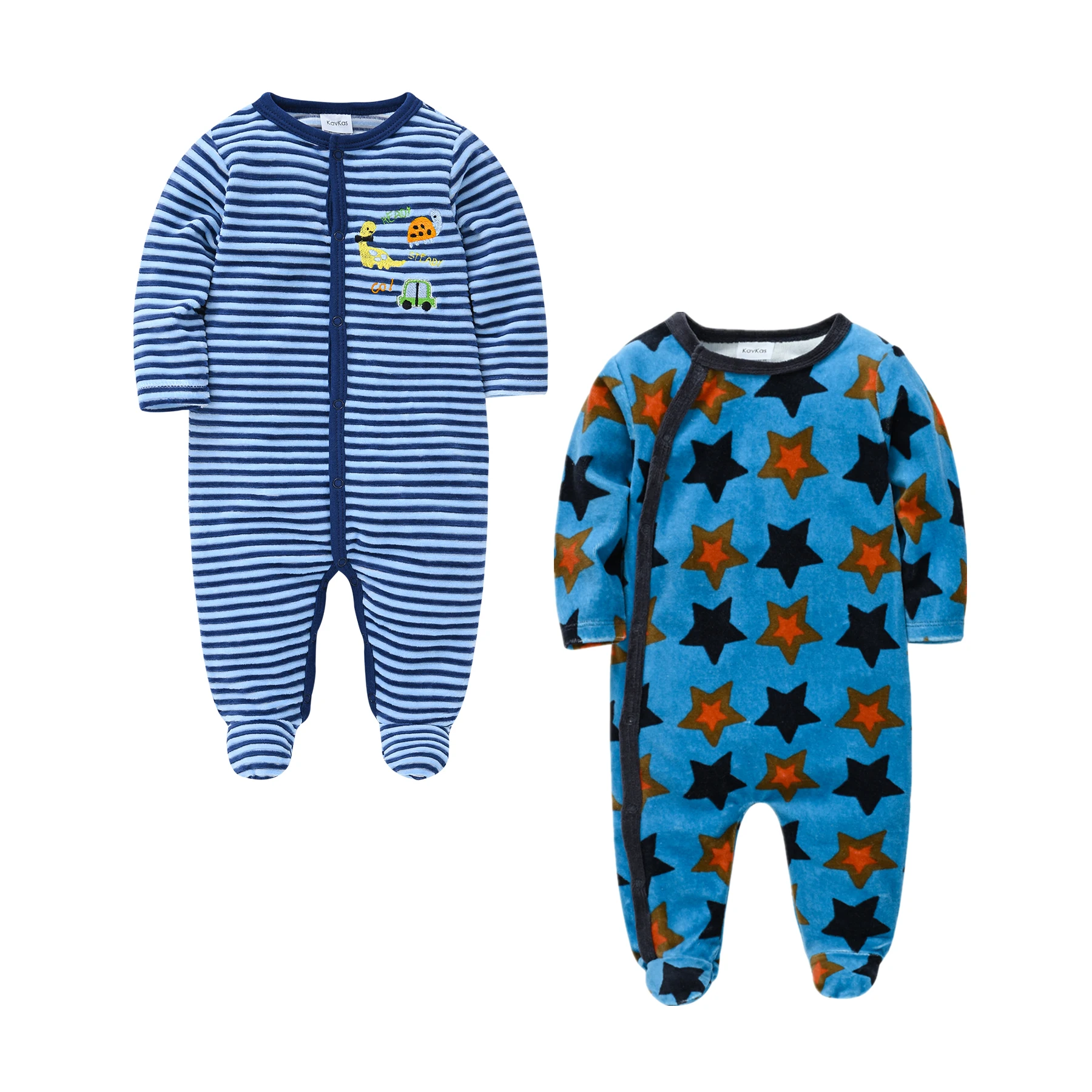 

Autumn Winter Toddler Baby Boys Rompers Pyjamas 0-12M Autumn Infant Girls Pajamas Overalls 2PCS Newborn Clothes for Kids Outfits