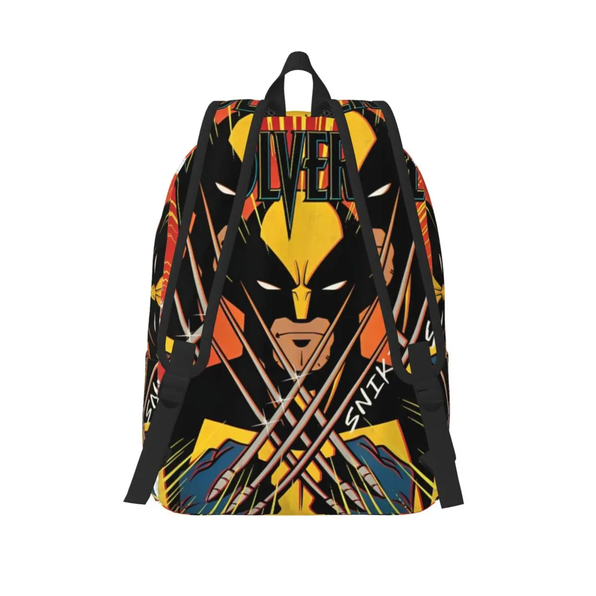 X-Men 97 Wolverine Claws Snikt Zaino retrò per uomo Donna Adolescente Scuola Escursionismo Viaggio Zaino Comic College Borsa a tracolla Regalo