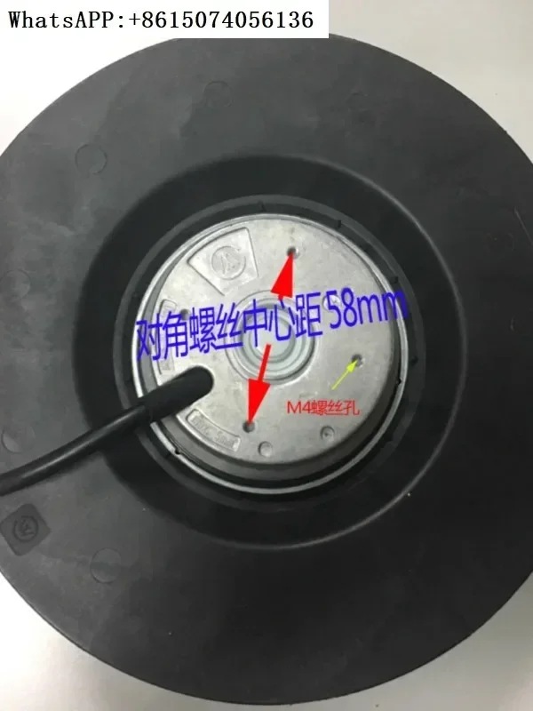

Electrical cabinet air conditioning fan, small external rotor centrifugal fan, 220V capacitor asynchronous motor