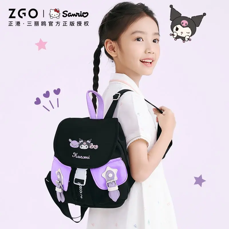 

Backpacks Lovely Kuromi Melody School Bags Lightweight Backpacks Girls Boy Students Portable Laptop Teens Mochilas Birthday Gift