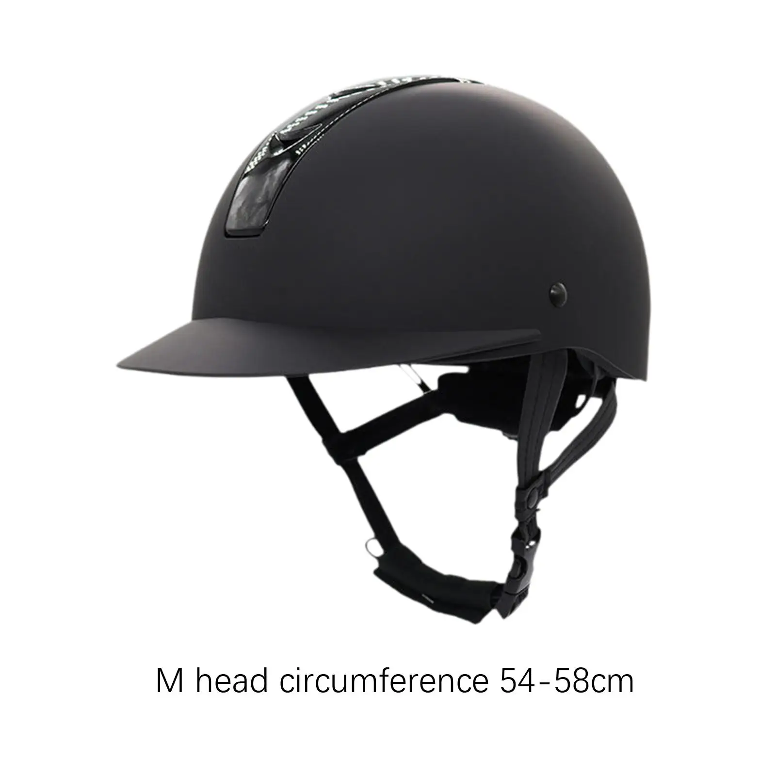 Casco ecuestre con orificios de ventilación, ajustable, portátil, sombrero ecuestre