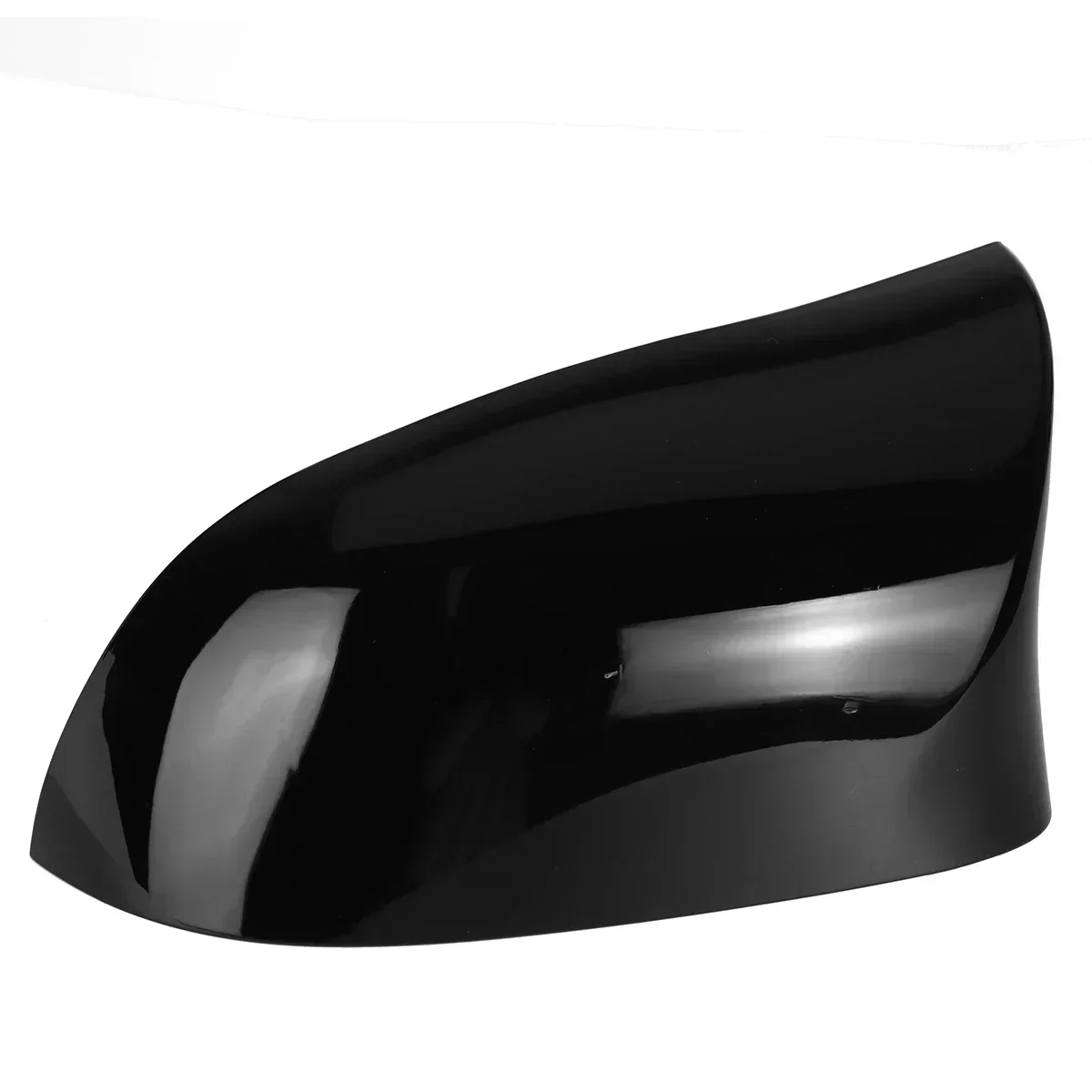 2pcs Carbon Fiber Look/Black Car Rear View Mirror Car Side Rearview Mirror Cap Covers For BMW X5 F15 X6 F16 2014-2018 Body Kit view 5