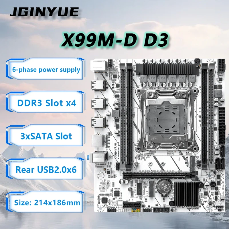 jginyue-x99-motherboard-lga2011-3-m-atx-support-xeon-e5-26xx-v3-v4-cpu-ddr3-ecc-ram-max-64gb-x99m-d-d3-office-home-stb-game