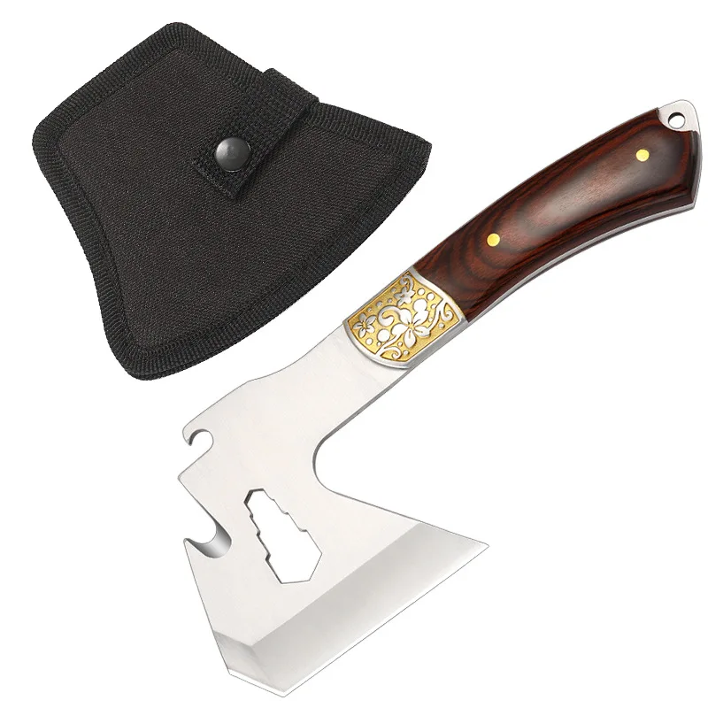 Outdoor Multi-functional Vehicle-mounted Emergency Mountain Axe Household Sharp Firewood Splitting and Felling Equipment