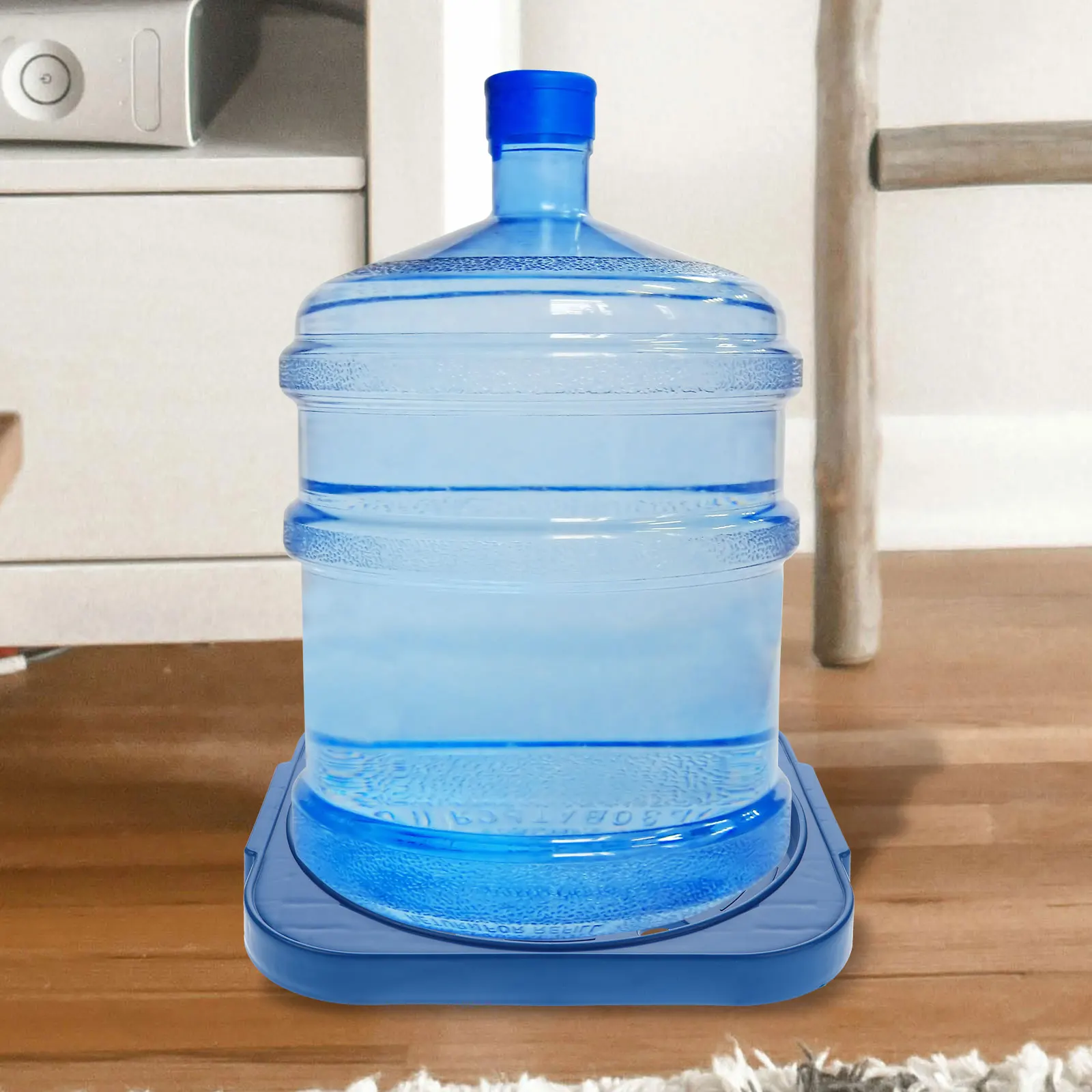 

1pcs Gas Tank Tray Movable Propane Tank Stand Thickened Base Plate With Wheels For Kitchen Restaurant Cylinder Holder Storage