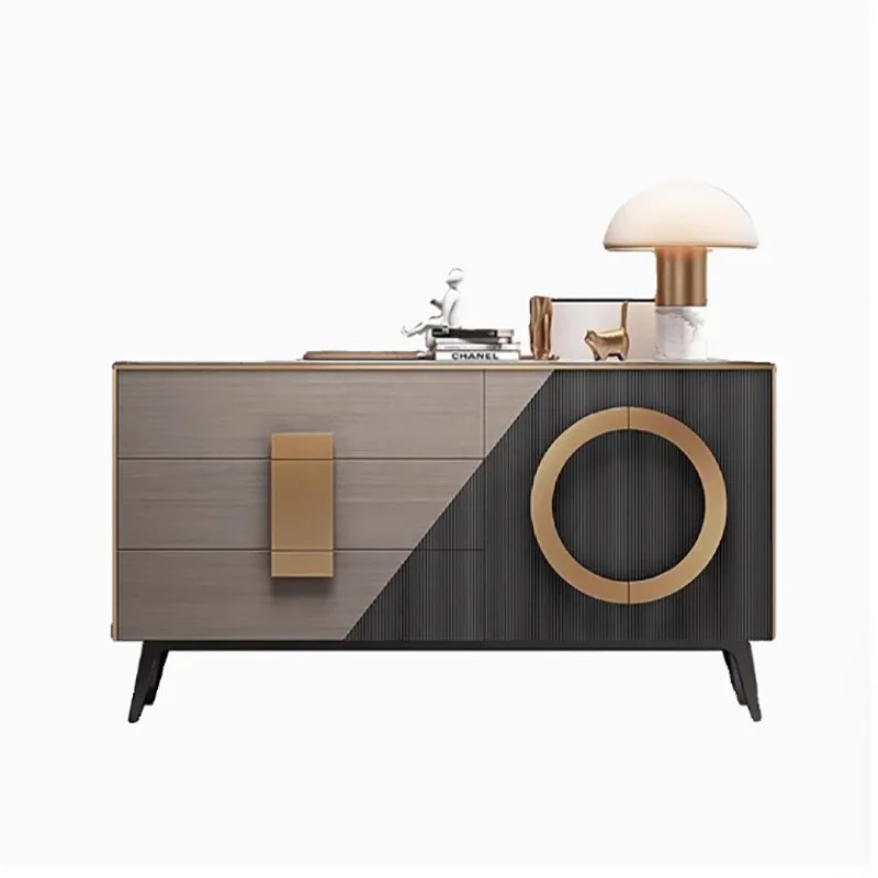 room door decorative partition Italian bucket rock slab multi-functional locker