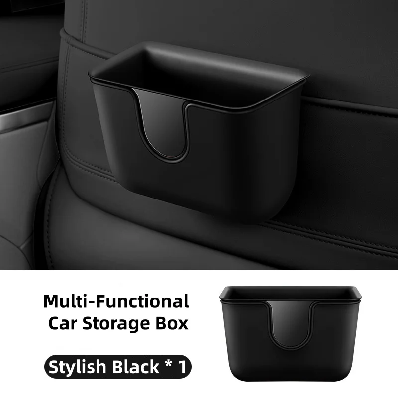 Car Trash Can Multi-functional Car Seat Back Door Hanging Storage Bucket Automotive Car internal Storage Bucket view 5