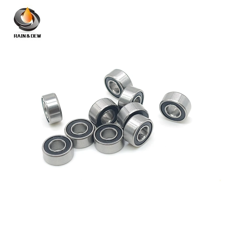 4 قطعة 683RS تحمل ABEC-7 هواية الكهربائية RC سيارة شاحنة الكرات الأسود مختومة 684RS 6800RS 6801RS 6802RS 6803RS 6804RS 6805RS