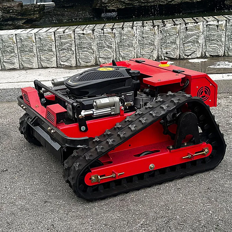 High Work Efficiency Lawn Mowers for Weeding Robotic Wheeled  Remote Control Lawn Mower