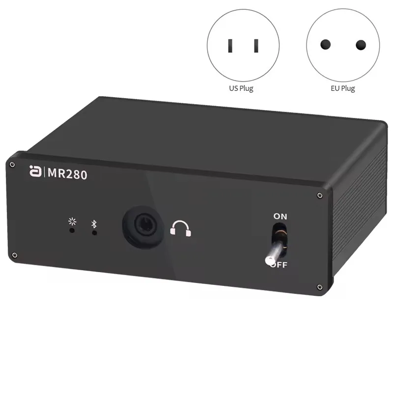 

MR280 DAC Bluetooth 5.1 Audio Receiver LDAC aptX HD adaptive Lossless QCC5125 ES9018 Coaxial Optical Wireless Adapter Decoder