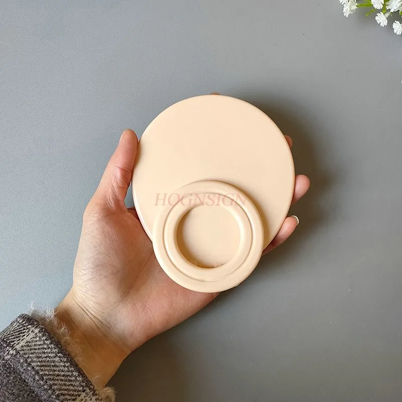 Tragbarer Schminkspiegel, faltbarer Schreibtisch, kleiner Spiegel zum Aufhängen, kompakter und tragbarer Spiegel