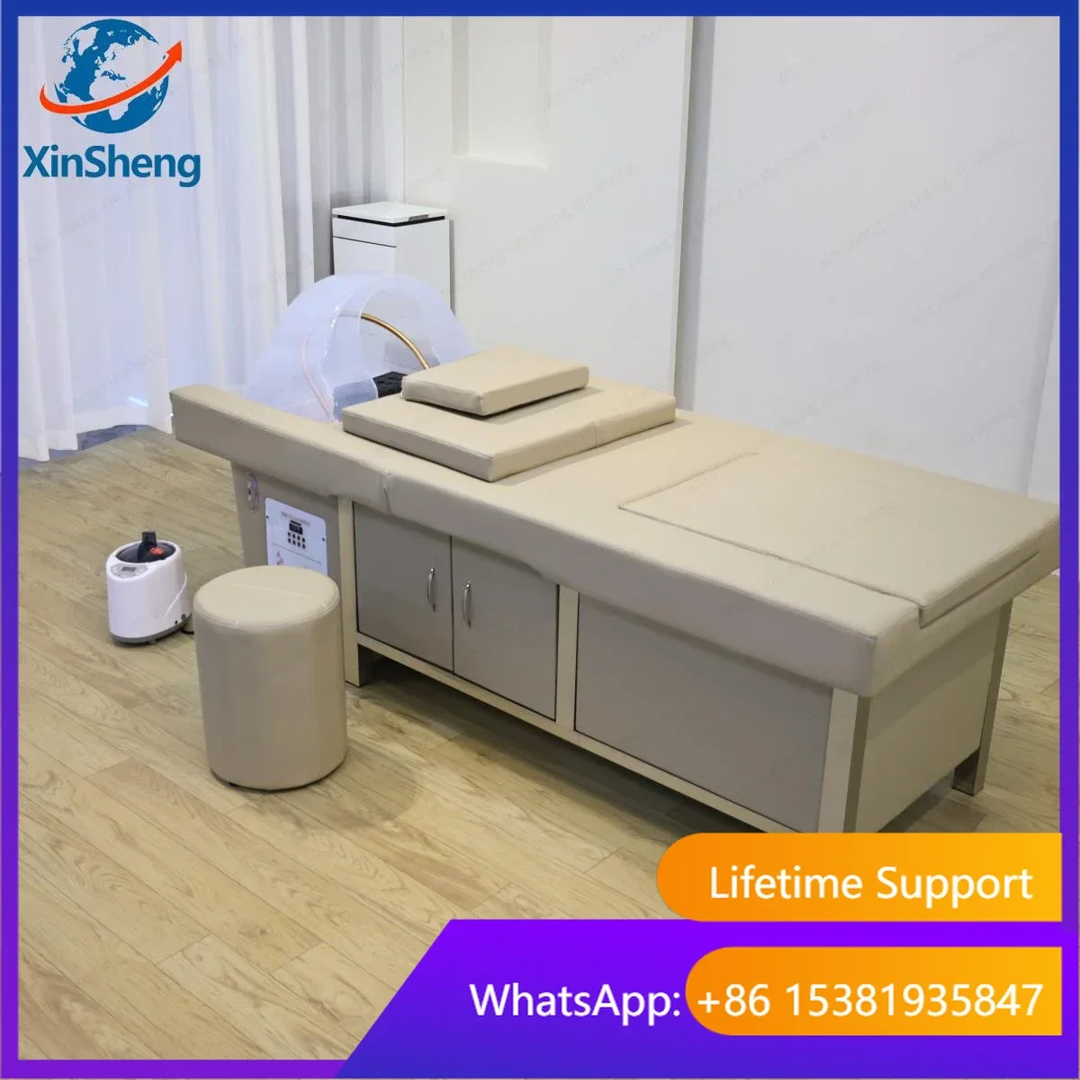 XinSheng Thai Shampoo-Bett Massageliege – All-in-One Kopf-SPA-Behandlungs- & Haarwasch-Sofa für Friseursalon und Massagestudio-Einrichtung