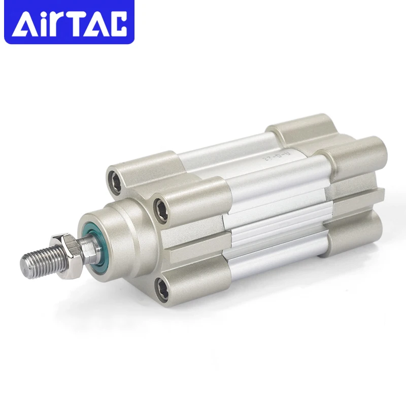 AirTAC SAI32/40/50/63/80/100/125/160/200mm Bohrung Standard-Druckluftzylinder 25-1000mm Hub Pneumatischer Kolbenhub – Detail 1