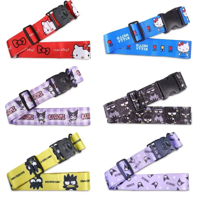 

hello kitty my melody cartoon Sanrio socket luggage clothes packing with suitcase bundling rope kuromi multi tool outdoor