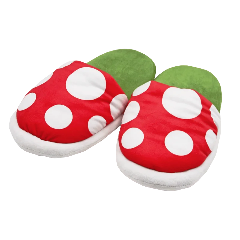 Super Mario Bros. Mario cute cartoon animation game periferiche secondaria peluche cannibal flower personality cotton pantofole