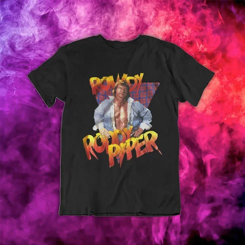 Rowdy Roddy Piper 1991 For Fans Vintage T-Shirt