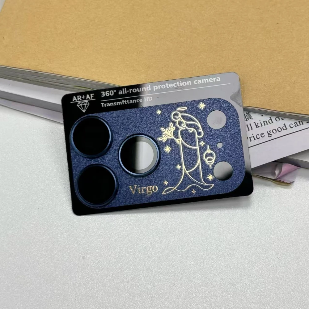 Personalità Constellation Series Pellicola per lenti Copertura completa per IPhone 17 Pro Max Air 9H Armor Tappo protettivo per fotocamera posteriore integrato