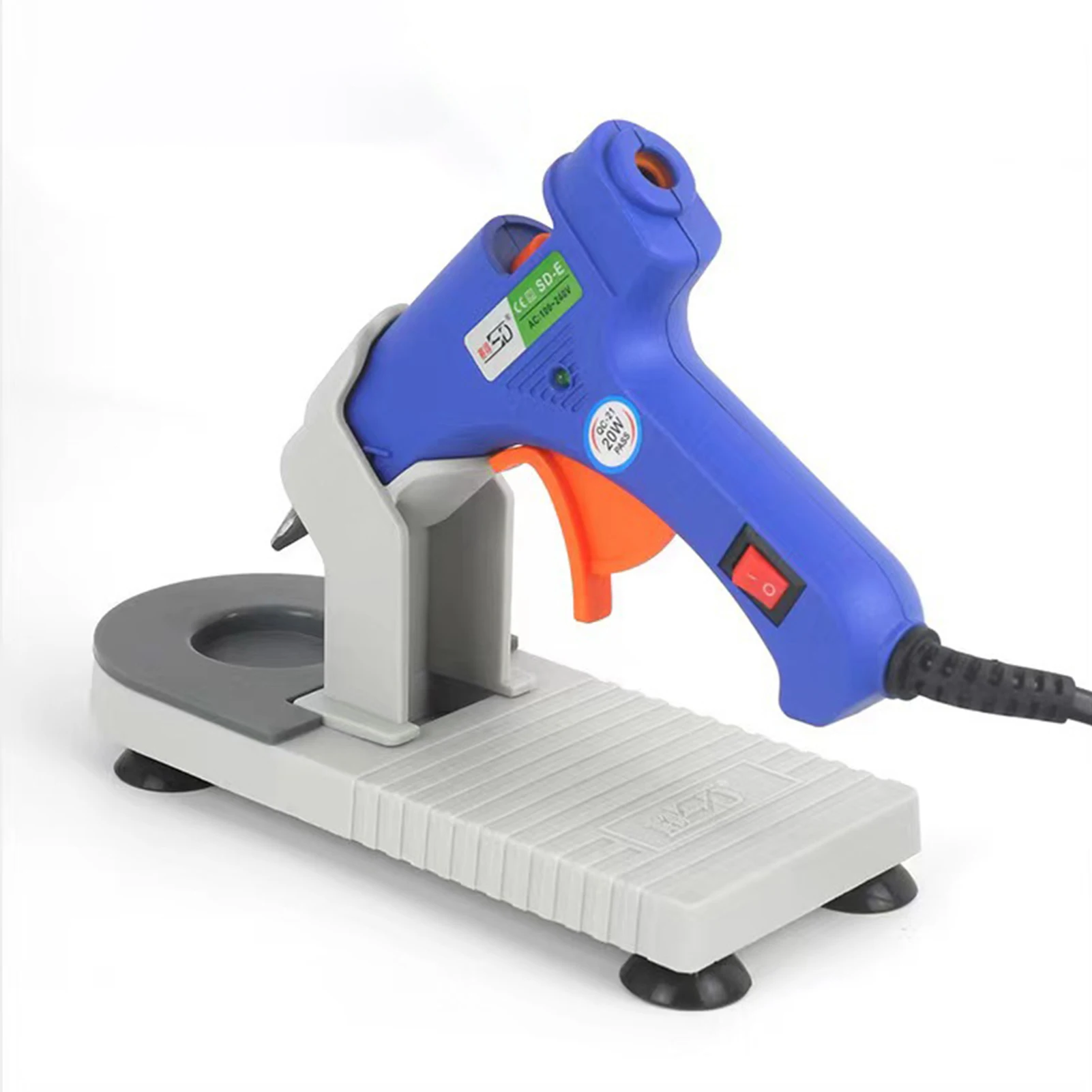 Hot Melt Glue Gun Base Hot Glue Sprayer Bracket Safe Holder Tool for Manual Hot Melt Adhesive THJ99