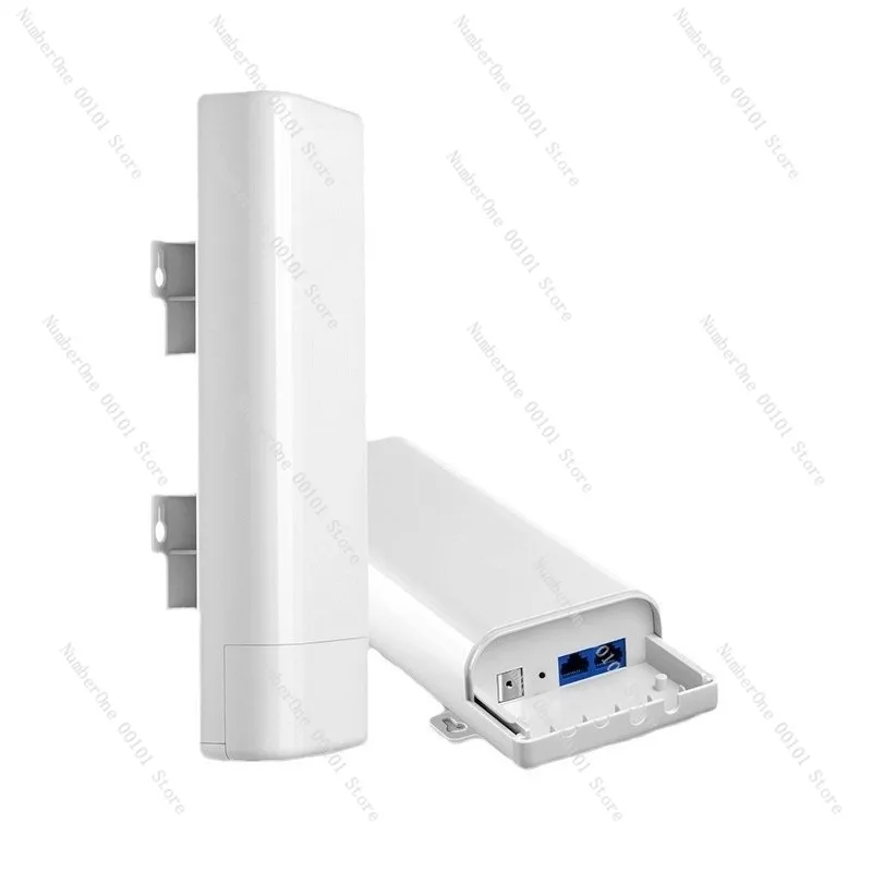 High Power Wireless CPE Network Bridge Point-to-Point 10KM Long Range Gigabit Outdoor Bridge For Elevator Monitoring CCTV