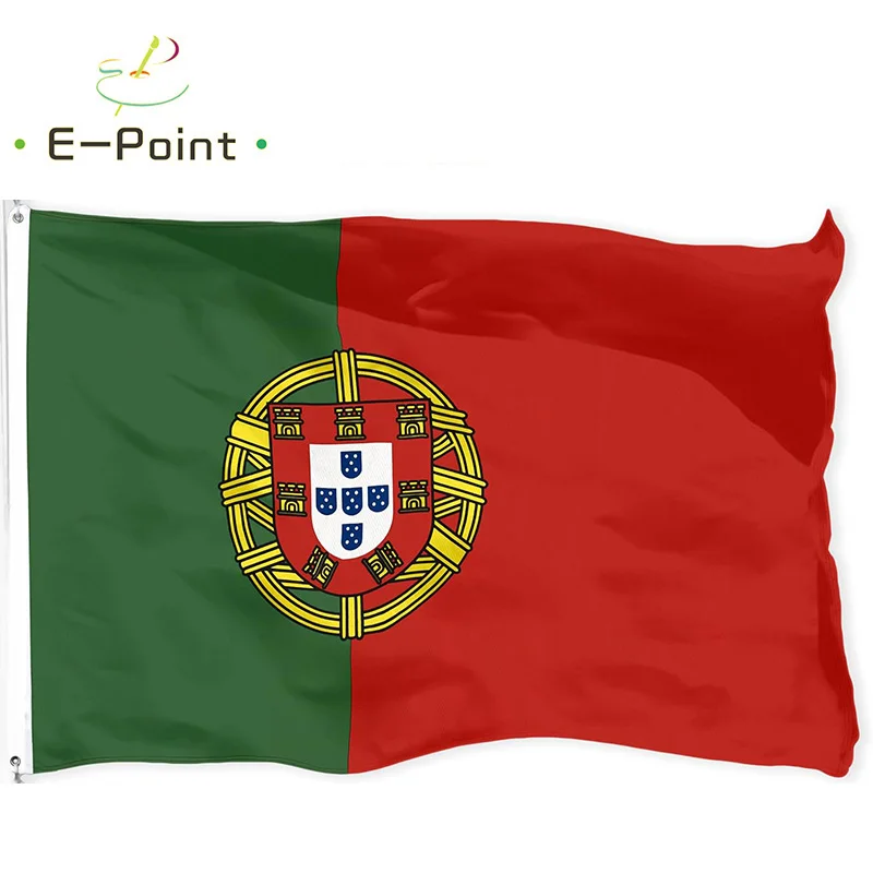 Portugal National Flag 2ft*3ft (60*90cm) 3ft*5ft (90*150cm) Size Christmas Decorations for Home Flag Banner