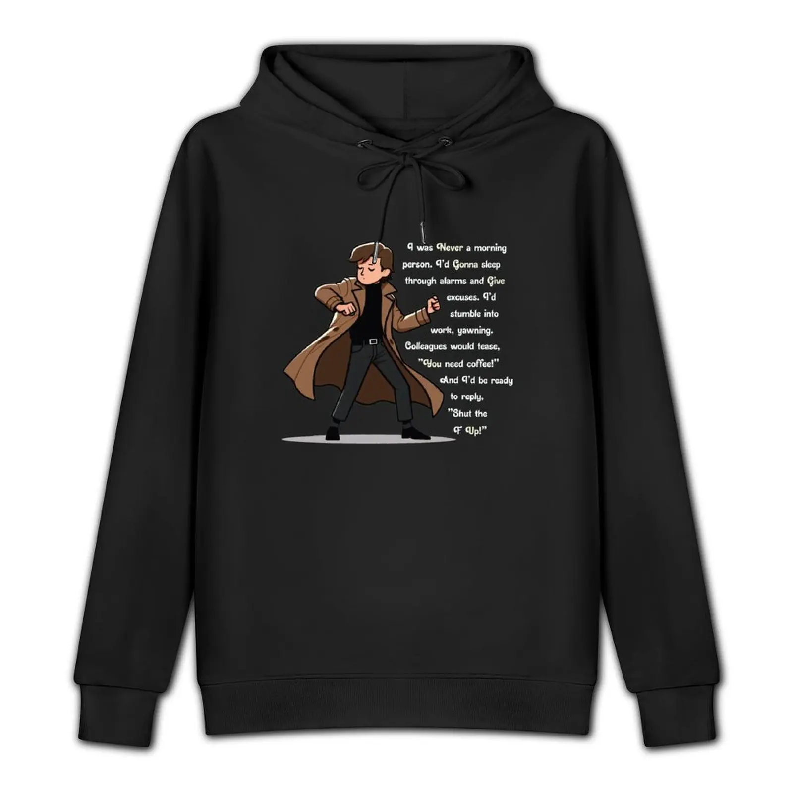 Rick Roll Never Gonna Give You Up - Light Colour Pullover Hoodie men wear mens clothing aesthetic clothing tracksuit men