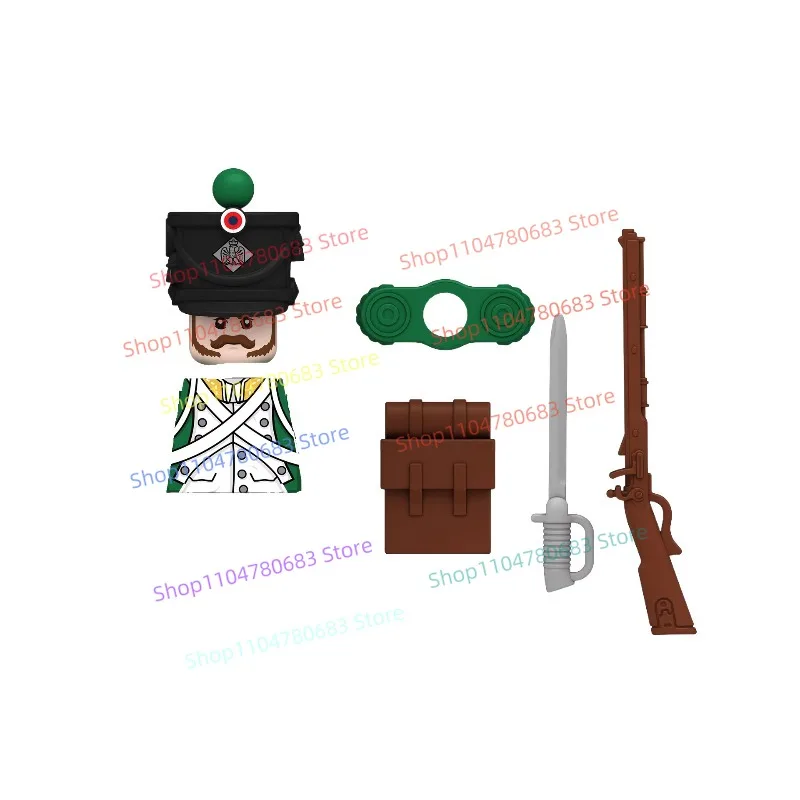 اللبنات المشاة الخفيفة الإيطالية شخصية صغيرة التجمع نموذج عرض قطعة أنيمي الكرتون الملحقات تحصيل لعبة هدية