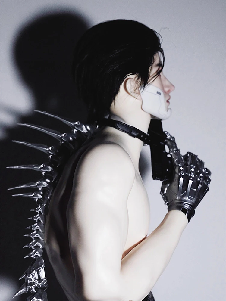 قلادة The Punk Gothic الكبيرة على شكل عمود الفقري التنين، تصميم متخصص، هي إكسسوار مجوهرات لكل من الرجال والنساء كرنفال