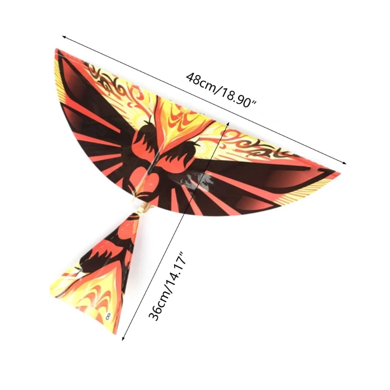 Diy pássaros pipas brinquedo ar livre banda borracha energia artesanal avião ar ornitóptero modelos ciência para crianças