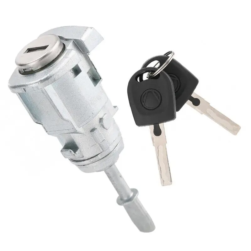 FOR Volkswagen Golf IV Bora Fox Polo Left And Right Front Door Lock Barrel With 2 Keys 1U0837168 1U0837167E