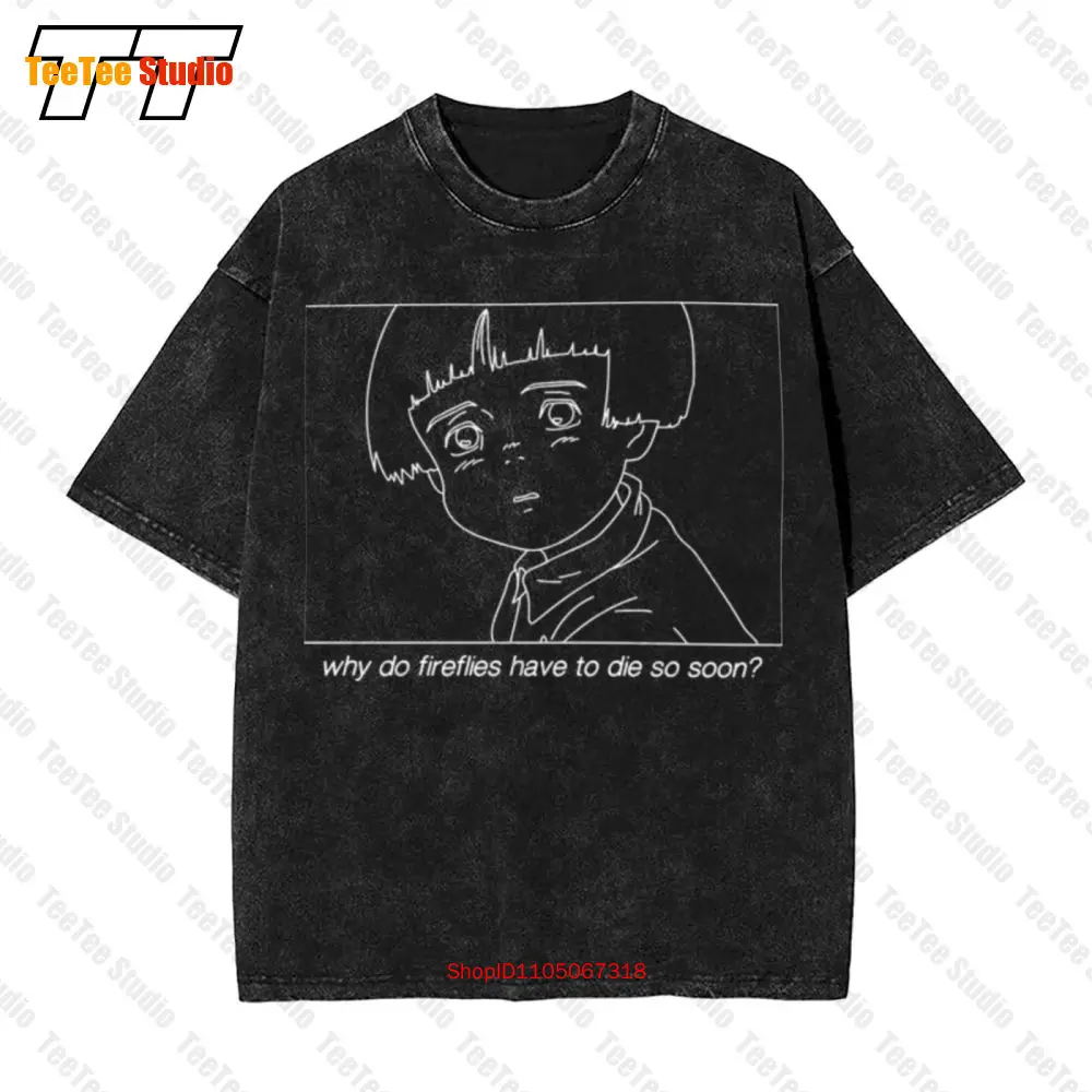 Grave Of The Fireflies Die Vintage Oversized T-Shirt JNO8