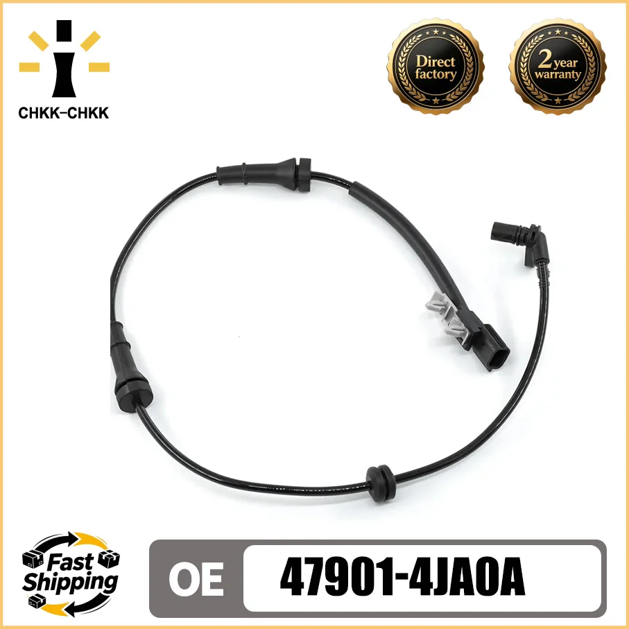 

47901-4JA0A NEW ABS Wheel Speed Sensor Rear Left for Nissan Navara NP300 Frontier D23 2014- 4X4 Pickup