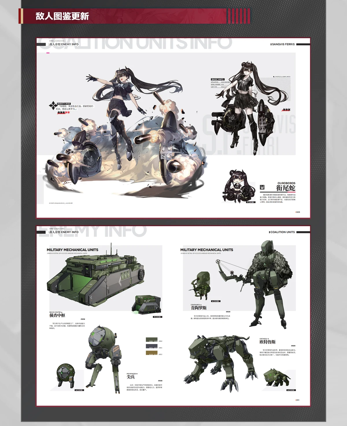 Girls' Frontline Official Art Book III Deluxe & Standard Edition Art Collection