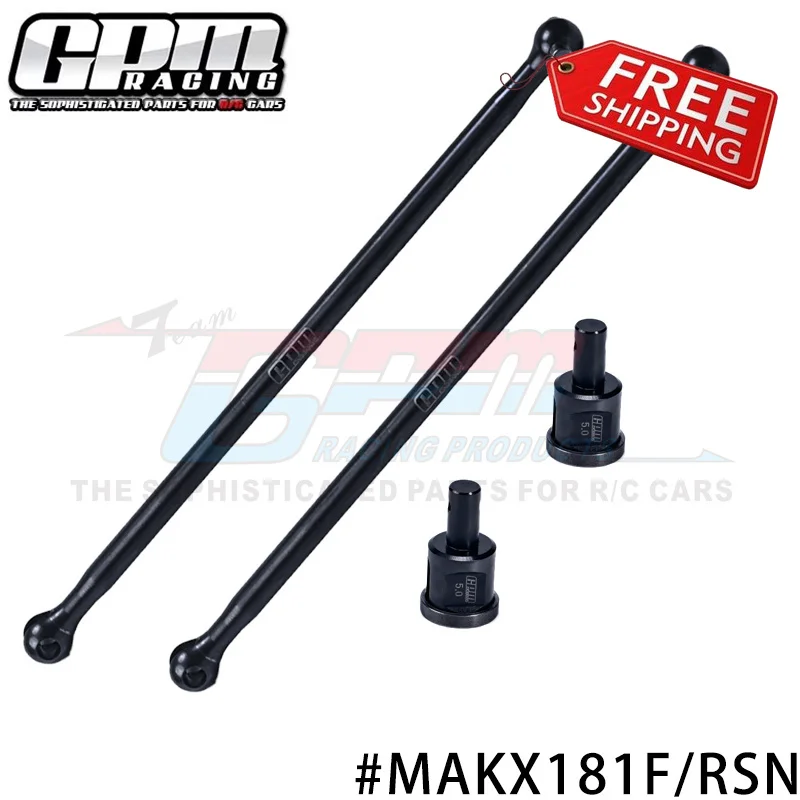 GPM Mid Carbon Steel CVD Drive Shaft Cup Dogbone for ARRMA 1/5 Kraton Outcast EXB RC CAR