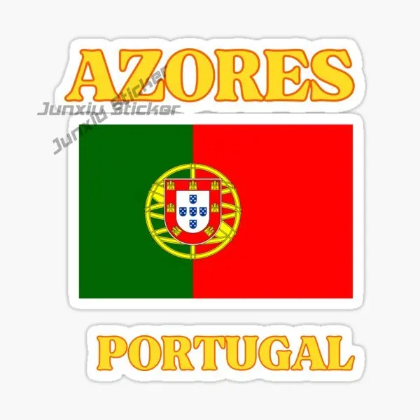 

Azores Portugal Flag Car Sticker Waterproof Self-Adhesive Motorcycle Bumper Car Accessories Decal