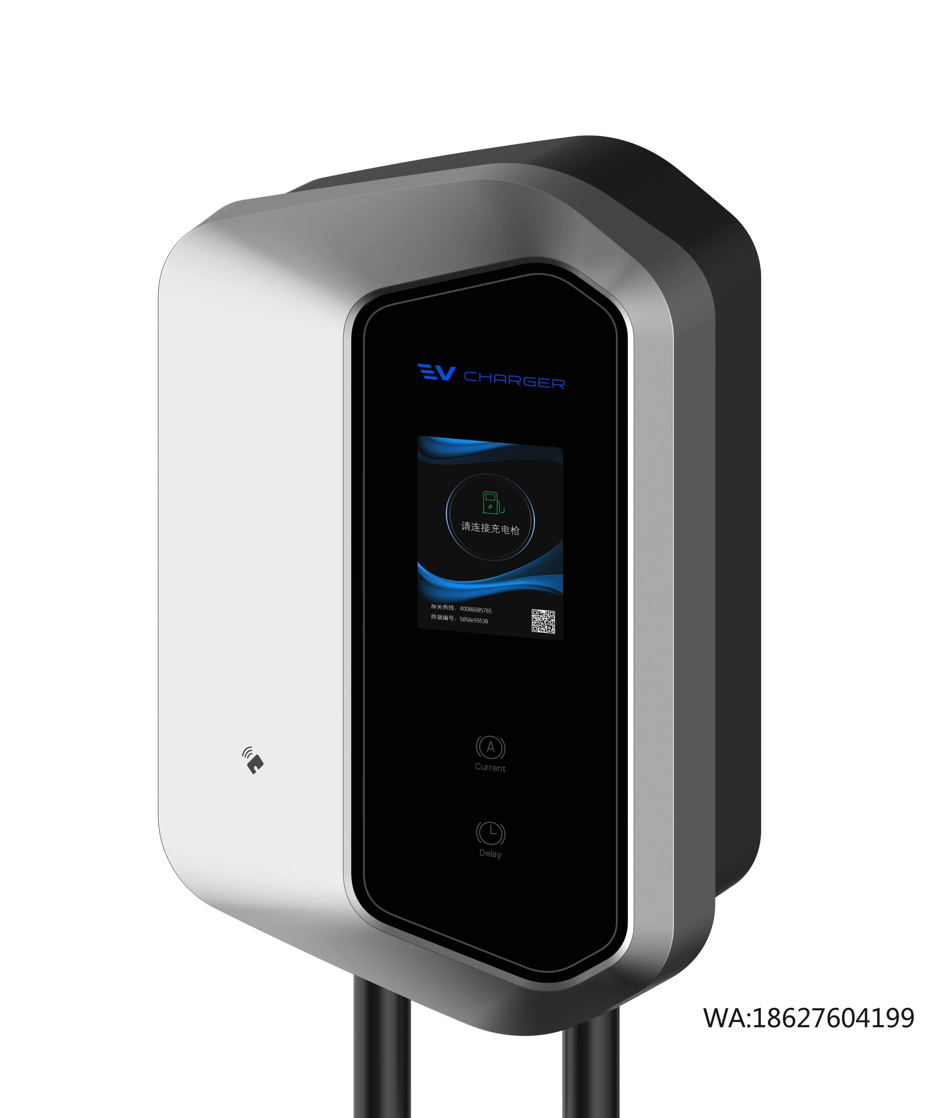 

Charging Station Wall-mounted EV Charger Stations for Electric Cars Charger 32a 22kw AC EV Charger WallBox Type 2 Fast