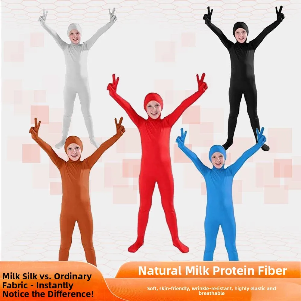 

Плотный цельный танцевальный костюм, закрывающий лицо, полное покрытие, наряд на Хэллоуин, женское модное кожаное платье KTV из искусственной кожи