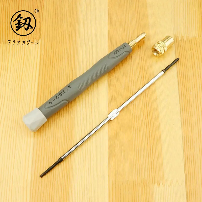 Japan Fukuoka Tool Dual-use Screwdriver Word Cross Small Screwdriver 2mm With Magnetic Thin Screwdriver Precision