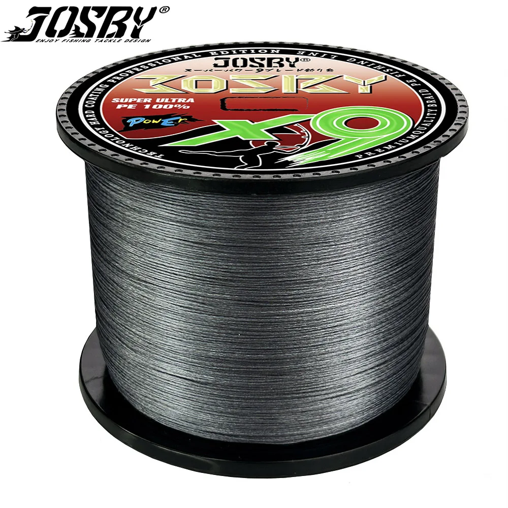 

JOSBY 9 Strands Braided Wire 300M 500M 1000M Multifilament PE Fishing Line Pesca 22-88LB Carp Sea Saltwater Japan Accessories