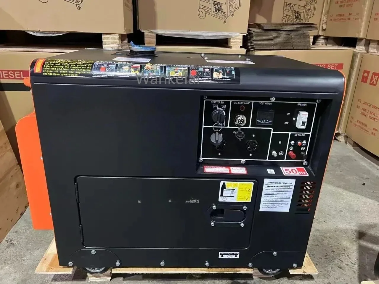 

Super Silent Generator Set for Home Use 50/60Hz 5kW to 30kVA Low Noise Residential Power Supply Generator Set