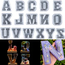 7 Inch Large Letter Silicone Mold A to Z Capital Alphabet Epoxy Resin Mold DIY Making Letters Art Craft Wedding Party Home Decor
