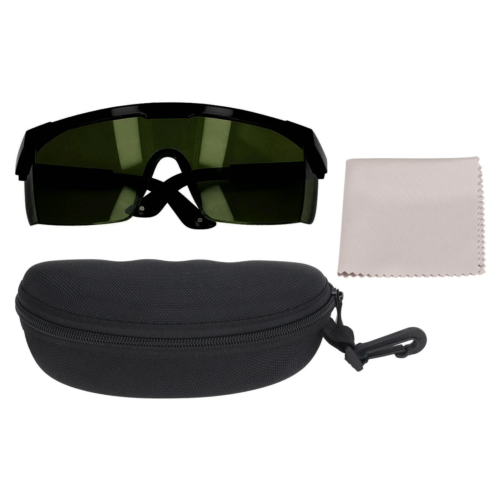 Welding Glasses Filter Welder Lens Goggles UV Resistant with Expansion Frame Light Green IR3.0