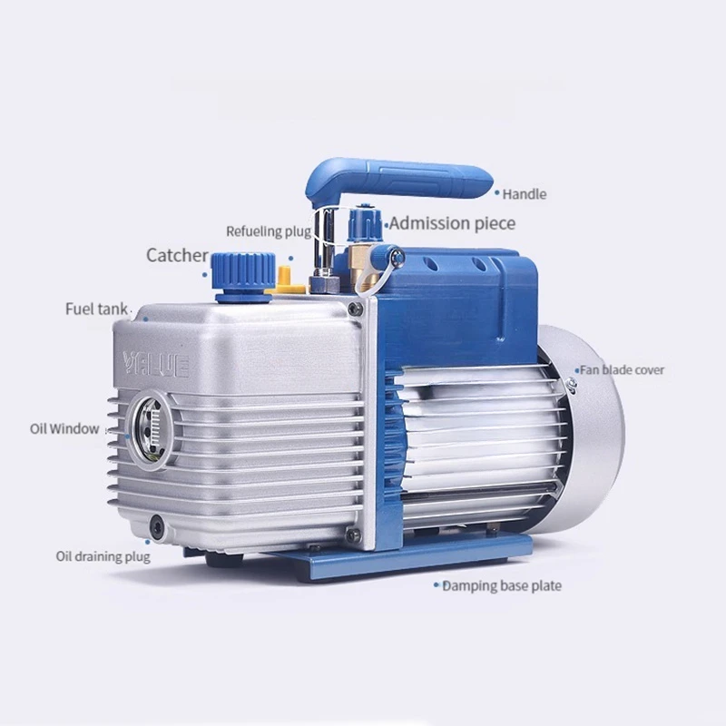 Air Vacuum Pump 2PA Ultimate Vacuum Air Conditioning Refrigeration Pump FY-1H-N Mini Portable