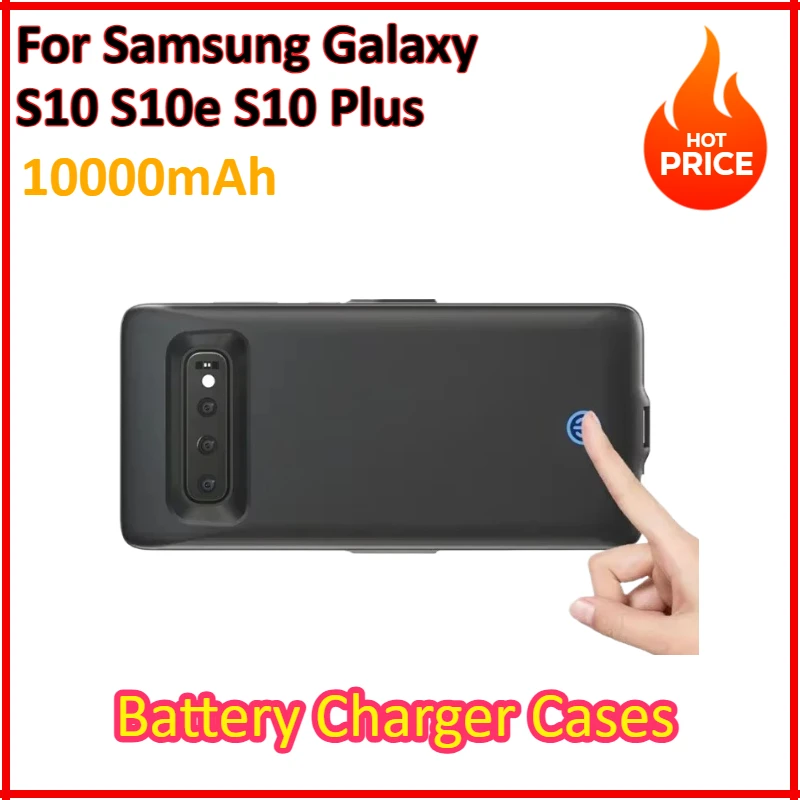 

10000mAh For Samsung Galaxy S10 S10e S10 Plus Battery Charger Case Battery Case Batterie Externe Charging Cover Powerbank Case