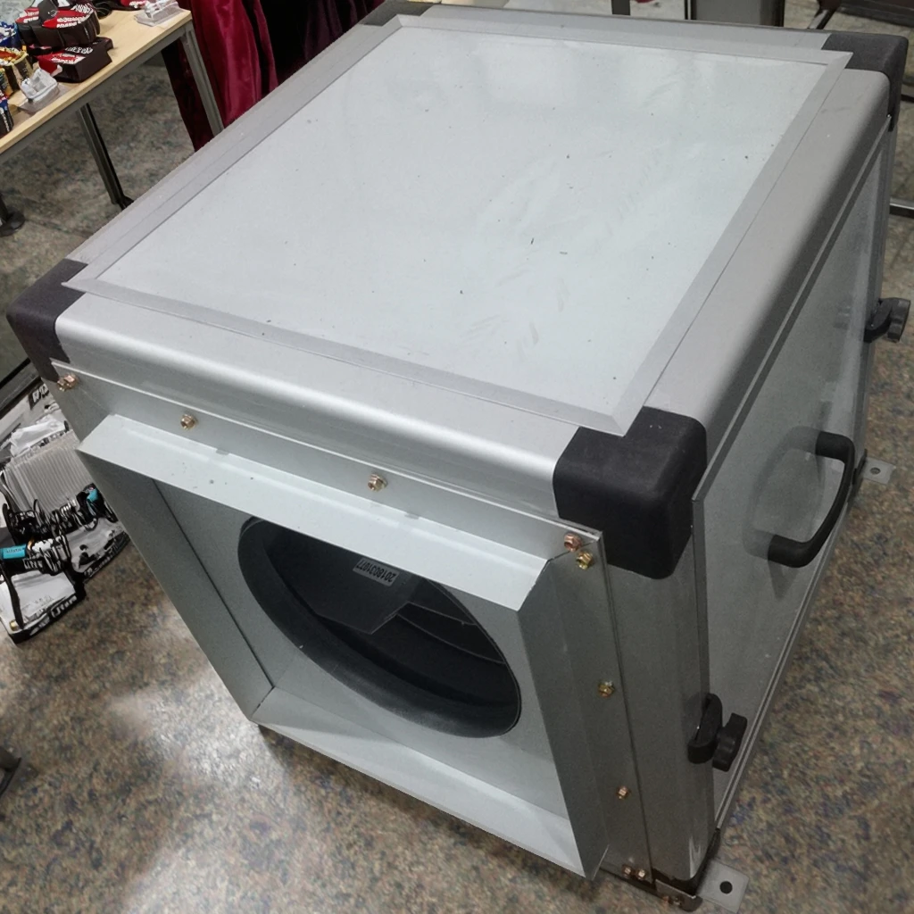 Industrial Cabinet Axial Centrifugal Fan Low Noise High Temp Resistant For Spray Manufacturing Facilities