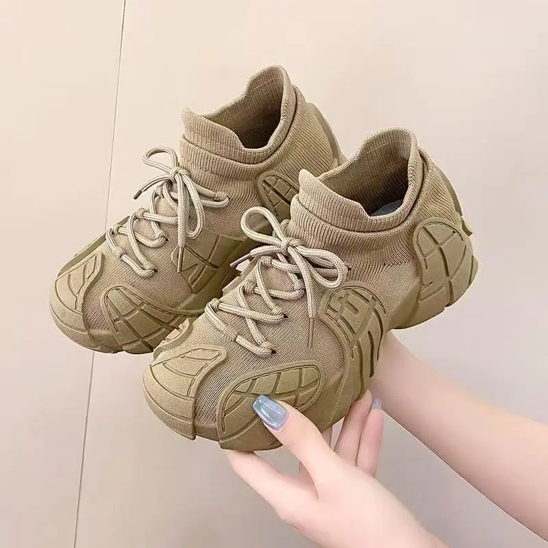 

Новая простая женская обувь, легкая женская обувь для бега, кроссовки для фитнеса, эластичные дышащие лоферы без шнуровки для женщин, подарки