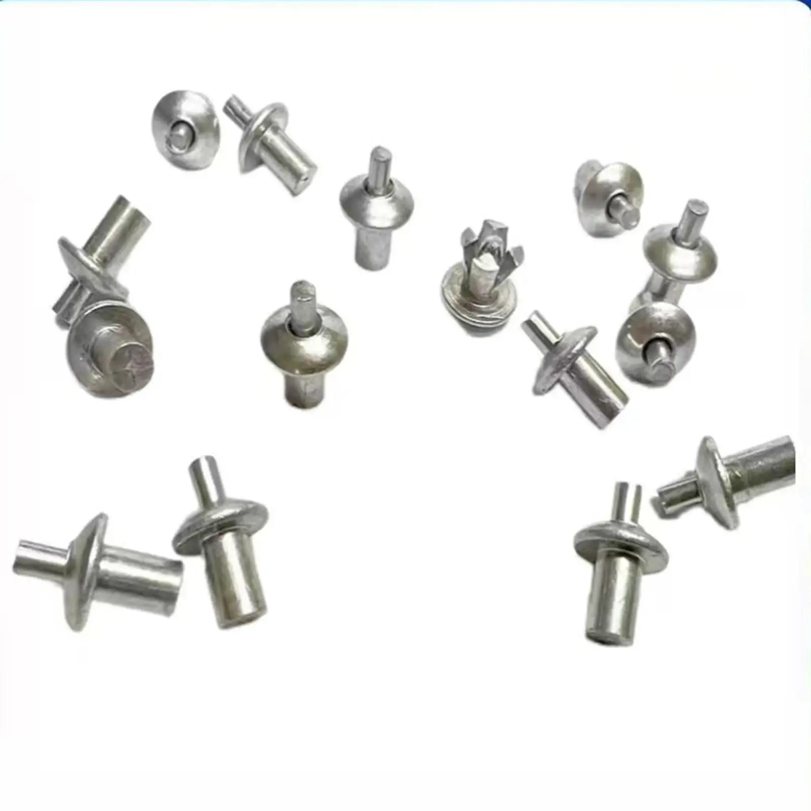 50x Tapping Expansion Screws Stable Heavy Duty Easy to Install Home Improvement Tool Cabinet Fixing Nails Hammer Drive Rivets