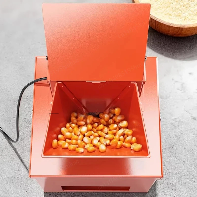 Mini Home Electric Flour Mill: Spice/Grain/Herb Grinder, 220V, Replaceable Sieve, for Making Cornmeal and Chili Powder
