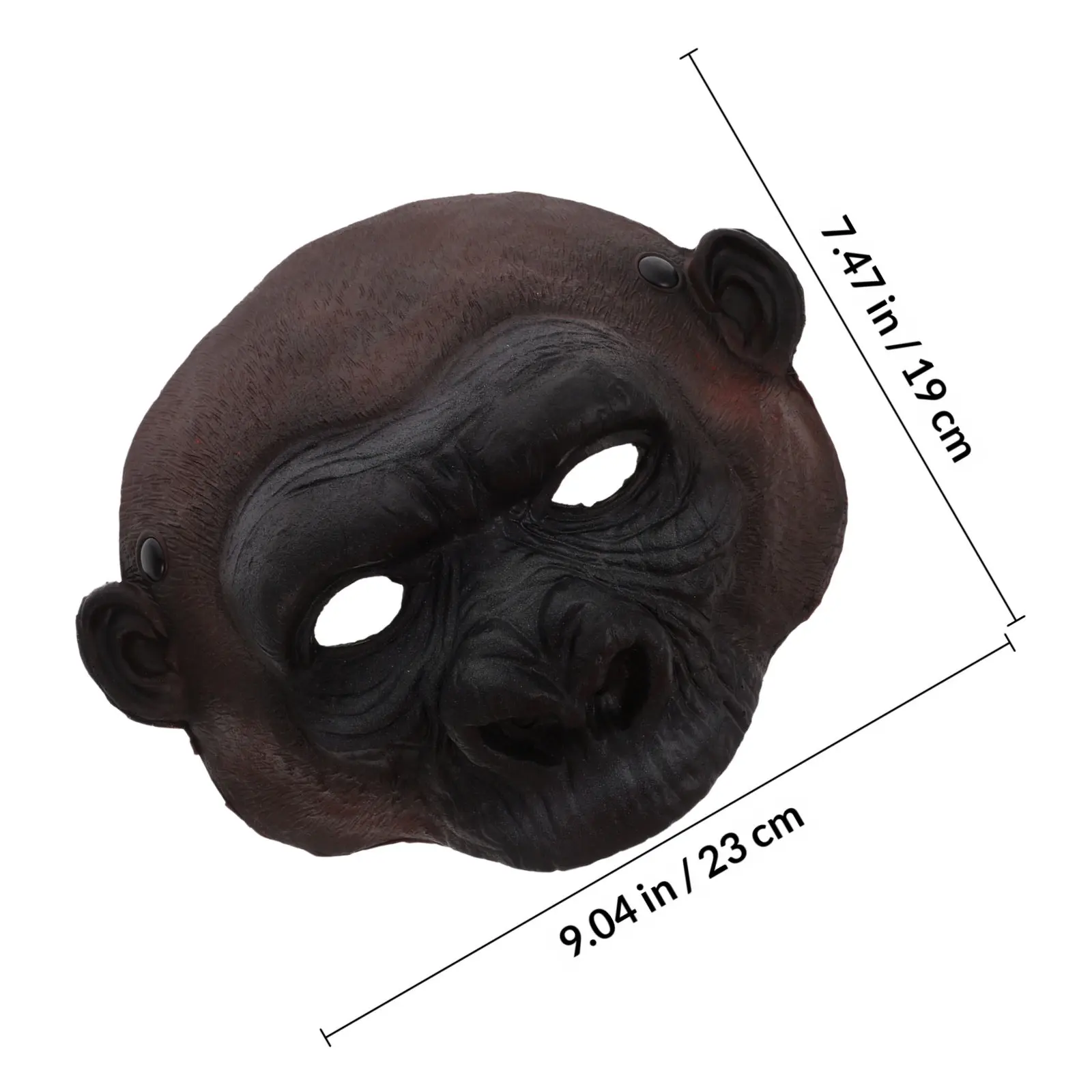 Funny Halloween Mask Carnival Masquerade Masks for Adults PU Costume Cosplay Dressup