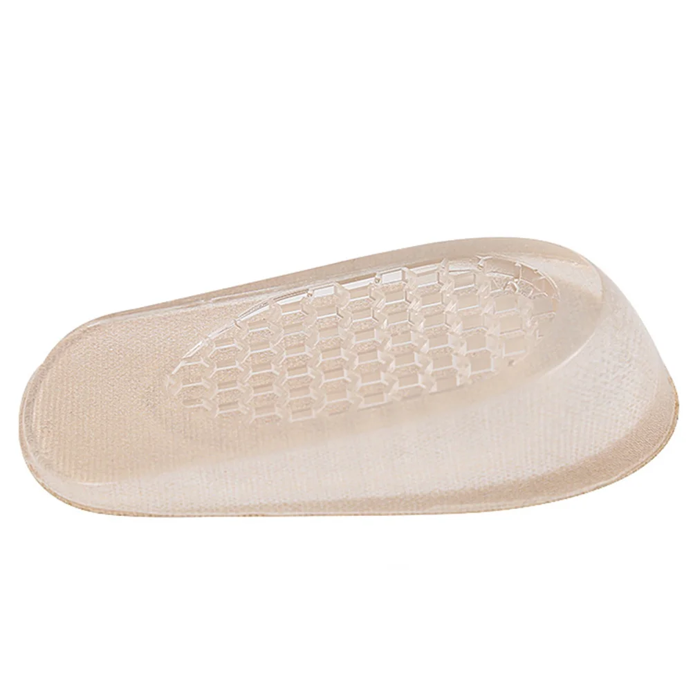 

2Cm Height Increase Forefoot Cushion Pads Invisible Half Insoles for Pain Relief Anti-Slip Inserts Long-Wearing Comfort